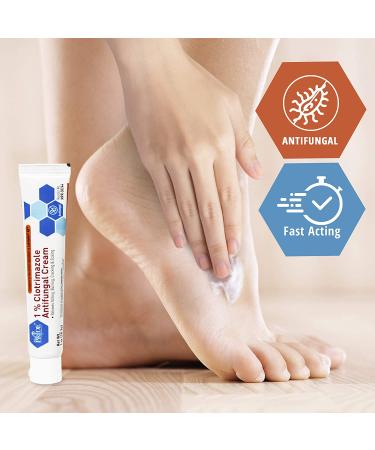 Medpride 1% Clotrimazole Antifungal Cream - 4 Pack for Fungus Treatment - Jock Itch, Athlete's Foot, Ringworm Relief - Buy Online on GoSupps.com