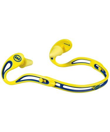 3M E-A-R Swerve Blue and Yellow Behind-The-Neck Banded Earplugs -322-2000