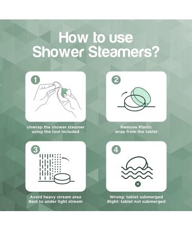 INSPIRE Shower Steamers Aromatherapy - 6 Lavender Essential Oil Shower Bombs for Relaxation & Stress Relief - Perfect Birthday, Graduation, and Self-Care Gift for Mom - Buy Online on GoSupps.com