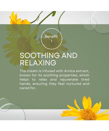 Bendida Skinbiotic Hand Cream with Arnica Extract + Glycerin | Relaxing | Moisturizing Cream for Rough and Damaged Skin | Gentle Care Cream for Dry Hands and Skin - Buy Online on GoSupps.com