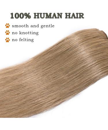 16 inches SEGO Hair Extensions Clip in Real Human Hair #27 Dark Blonde 8 Pieces 18 Clips Remy Hairpieces for Women Straight THIN TYPE (65g) - Buy Online on GoSupps.com