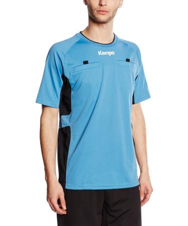 Kempa Adult Referee Jersey L Fair Blue/Black