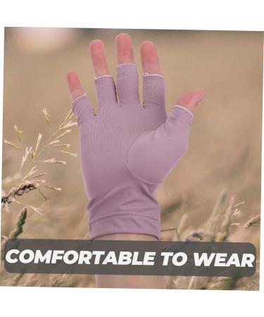 FOMIYES 4 Pairs Gloves Womens Gloves Nail Gel Nail Light Sun Protection Gloves Manicure Gloves Hand Gloves for Protection Fingerless Gloves for Women - Buy Online on GoSupps.com
