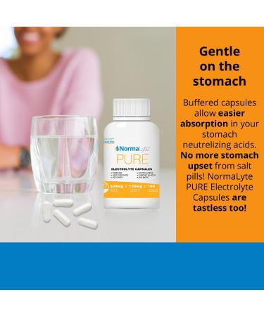 NormaLyte Electrolyte Capsules | Boost Hydration & Energy | 100ct for Muscle Recovery | Essential Minerals for Peak Performance - Buy Online on GoSupps.com