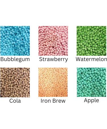 Millions Tubes x6 Sweet Bags - Bundle with TinTastic Silver On-the-Go Travel Lid Tin - Perfect for Parties and Snacking - Chewy and Colorful in Assorted Flavors - Buy Online on GoSupps.com