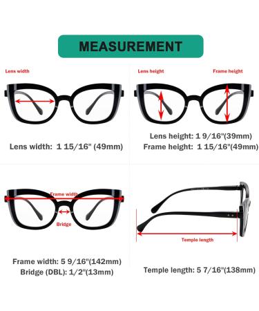 Eyekepper Cat Eye Reading Glasses for Women - Oversized Fashion Eyewear | International Shipping Available - Buy Online on GoSupps.com