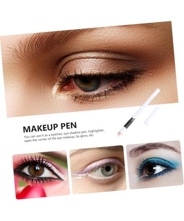 Mikinona 12pcs Eyeliner Pencil White Eyeliner Pen Liquid Eyeliner Brow Pen Water Proof Makeup Set Wooden Pole - Buy Online on GoSupps.com