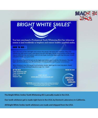 35% Teeth Whitening Kit with Tooth Gel and Trays - Bright White Smiles - Made in the USA - Buy Online on GoSupps.com