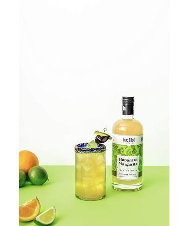 Hella Cocktail Co. Habanero Margarita Mixer 750ml - 3 Bottle Set with Real Lime Juice and Habanero Pepper | All Natural Ingredients | 25.4 Fl Oz (Pack of 3) - Buy Online on GoSupps.com