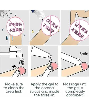 gupeouee BruteCo Redundant Prepuce Corrector Gel Professional Redundant Prepuce Corrector GelForeskin Correction Gel with Natural Fast and Gentle Action Effective Relief 2Pcs - Buy Online on GoSupps.com