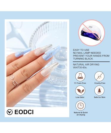 Poudre Ongles 28g Bleu clair Dipping Powder Manucure pour Ongles Fran ais Kits Manucure Salon DIY Sans Odeur & Durable Lampe Ongles Non Requise - Buy Online on GoSupps.com