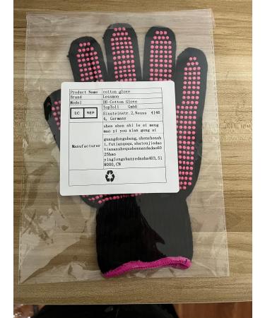 Lessmon Heat Resistant Hair Styling Gloves - Non-Slip Silicone Grip Pink - 1 Piece for Safe & Effortless Styling - Buy Online on GoSupps.com
