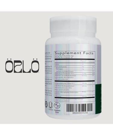 ORLO Focus & Memory Gummies Brain Health & Cognitive Support for Adults with Lion s Mane Mushroom L-Theanine & Phosphatidylserine Nootropic Supplement for Focus Clarity & Memory 60 Vegan Gummies - Buy Online on GoSupps.com