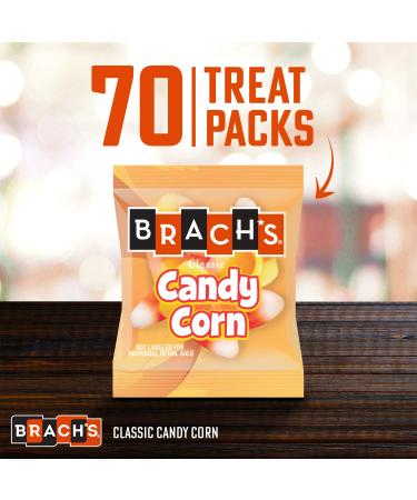 Brach's Candy Corn Treat Packs 37.5oz (1 Pack, 70 Count) - Halloween Candy - Buy Online on GoSupps.com