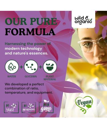 Wild & Organic Liver Cleanse Tincture - Alcohol-Free Detox with Milk Thistle & Dandelion Root - Vegan Liver Health Drops - 4 fl oz - Buy Online on GoSupps.com