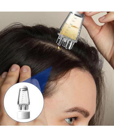Wangyuu Hair Oil Applicator Bottle 2PCS Oil Applicator Bottle for Hair Root Comb Applicator Bottle Scalp Oil Applicator Scalp Massage Comb With Roller Ball Mini Hair Raising Solid Hair Massage Tool - Buy Online on GoSupps.com
