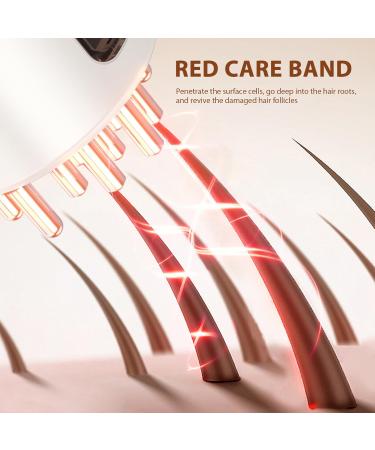 2-in-1 Electric Head Massage Brush & Scalp Massager | Hair Oil Applicator for Effective Hair Treatment - Buy Online on GoSupps.com