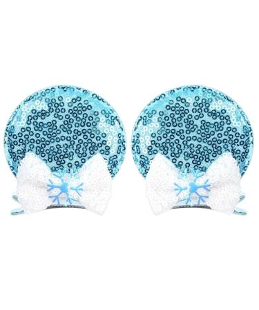 New 2025 Cute Glitter Mouse Ears Bow Hair Clips Festival Hairpins Party Gift Barrettes New For Fashion Hair Accessories Jewelry Fashion Accessories Creative Gift