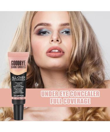 Jubilofex Face Concealer makeup concealer for face Waterproof lightweight concealer 12G Eye primer liquid foundation cosmetic for all day wear 20 Light nude B - Buy Online on GoSupps.com