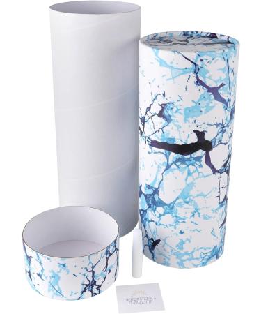 Resting Light Scatter Tube for Ashes - Adult Large Urn for Human Ashes - Cremation Funeral Burial Keepsake - Cardboard Soaring Birds Design - Buy Online on GoSupps.com