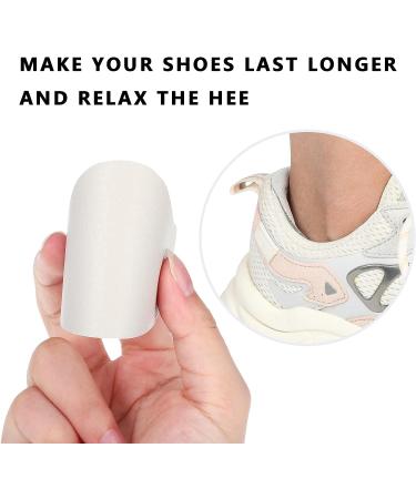 Boyiee 8 Pairs Shoe Heel Repair Patch - Self-Adhesive Trainer Patch for Sneakers - Prevents and Fixes Shoe Holes - Large & Small Sizes in Black & White - Buy Online on GoSupps.com
