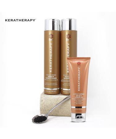 KERATHERAPY KeratinFIXX Repair Shampoo 10.1 fl. oz. - Repair Dry, Damaged, or Frizzy Hair with Caviar Extract & Argan Oil - Buy Online on GoSupps.com