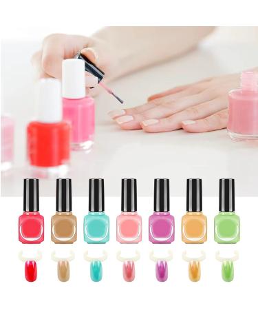 Uerry 200 Pcs Artificial Nail Tips & Rings - Perfect for Nail Studios Training & Personal Collections - Buy Online on GoSupps.com