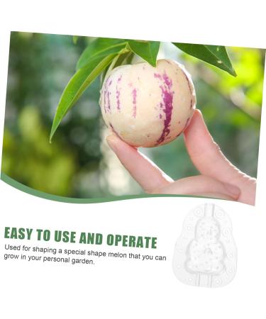 Milisten Gardening Tools 6 pcs Watermelon Mould Tools Clear Supplies Growing Garden Vegetable Multifunction Moldvegetable Transparentx2pcs 9x8cmx2pcs - Buy Online on GoSupps.com