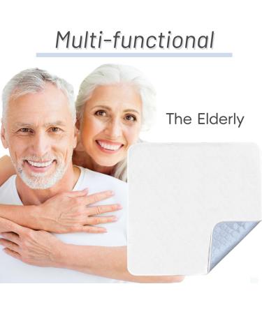 Xinhusu Washable & Reusable Waterproof Incontinence Inlays for Adults & Children | 35x35in Mattress Protection - Buy Online on GoSupps.com