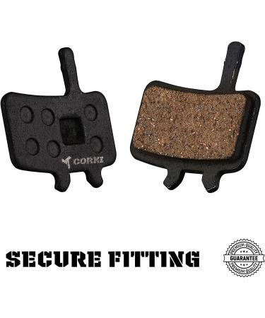 2 Pairs Bicycle Disc Brake Pads for Avid BB7 Juicy 3 5 7 - Resin Semi-Metallic Sintered Metal Brake Pads - Buy Online on GoSupps.com