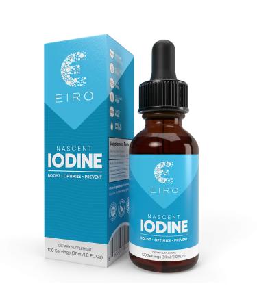 EIRO Nascent Iodine Drops | Superior Absorption | Thyroid Support - Buy Online on GoSupps.com