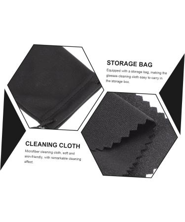 FOMIYES 200 Pcs Microfiber Lens Cleaning Cloths for Eyeglasses | Premium Glasses Cleaning Cloths for Crystal Clear Vision - Buy Online on GoSupps.com