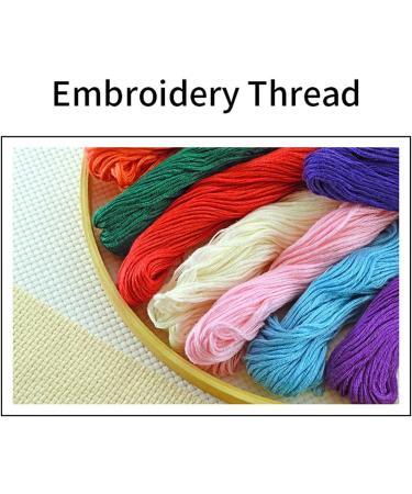 Joyhoor Stamped Cross Stitch Kit - Auspicious Peacock Design | DIY Needlepoint for Adults | Embroidery Patterns | 11CT | 15.7x20.9 inch | Color 01 - Buy Online on GoSupps.com