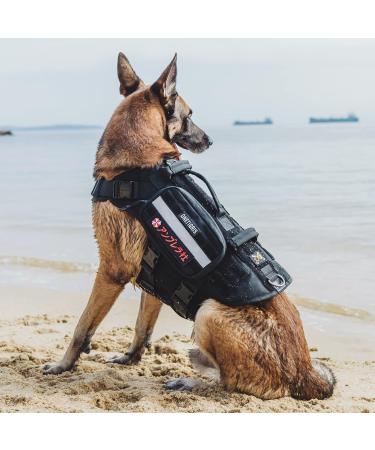 Oneigris Dog Harness | X Destroyer Tactical Adjustable Anti-Trail Tableware - Buy Internationally - Buy Online on GoSupps.com