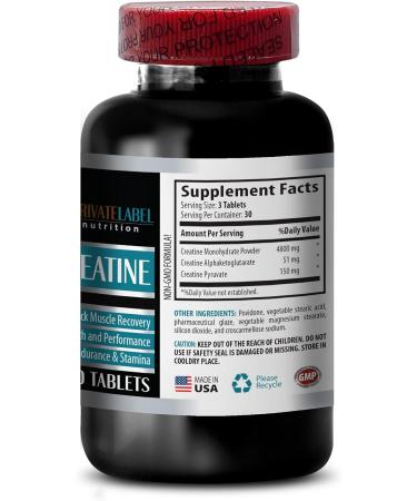 Buy Creatine Tri-Phase - 3X Formula for Muscle Enhancement | Pre & Post Workout Supplement | Monohydrate Powder & Pills - 180 Tabs - Buy Online on GoSupps.com