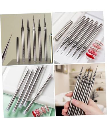 Beatifufu Nail Art Drawing Pen Nail Drawing Pens Nail Art Pen Nail Design Brush Nail Pens Nail Painting Brush Manicure Pens Nail Painting Supply Nail Art Liner Pen Manicure Painting 18.00X1.00X1.00CM As Shown 2 - Buy Online on GoSupps.com