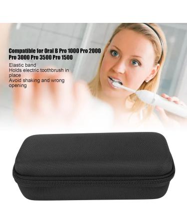 Kosdfoge Electric Toothbrush Travel Bag for Oral-B Models | Perfect Gift for Mother's Day Father's Day Valentine's Day Birthdays & Christmas - Black - Buy Online on GoSupps.com