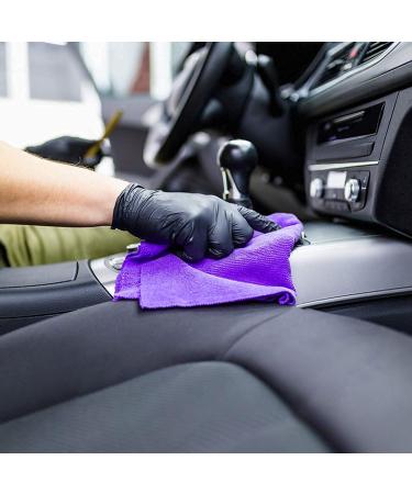 Synmax Black Vinyl Exam Gloves 4 Mil - Case of 1000 (Large, Black) | Latex-Free, Powder-Free Safety Medical Glove - Buy Online on GoSupps.com