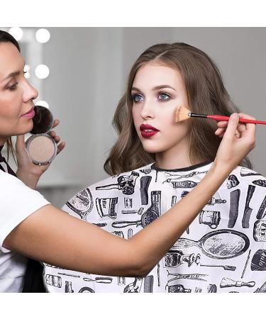 KHIRY Professional Barber Cape with Neck Dusting Brush Beauty Salon Accessories for Men and Women - Buy Online on GoSupps.com