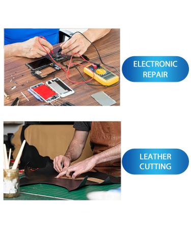 15-Pack Stainless Steel Scalpel Handle with Sterile 23 High Carbon Steel Blades for Dermaplaning, Podiatry, Crafts & More - Buy Online on GoSupps.com