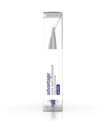 Clean & Clear Advantage Acne Spot Treatment - Oil Free Gel with Salicylic Acid & Witch Hazel | Effective Pimple Cream for Adults & Teens | 0.75 oz - International Shipping Available - Buy Online on GoSupps.com