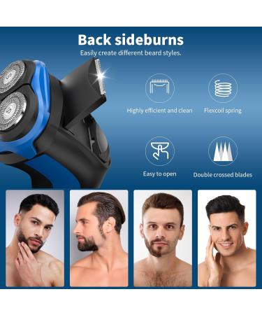 SweetlF Electric Shaver - IPX7 Waterproof USB-C Charging 120-Minute Runtime Close Shave Pop-Up Trimmer | Shop Now - Buy Online on GoSupps.com