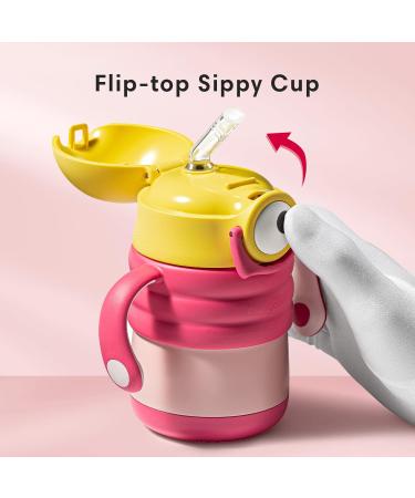 bc babycare Stainless Steel Sippy Cup - Rose - Buy Online on GoSupps.com