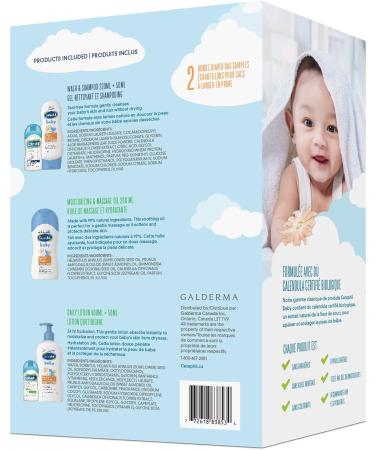 Cetaphil Baby Gift Pack - Baby Skincare Essentials - Paraben Colourant and Mineral Oil Free 3 Count (Pack of 1) - Buy Online on GoSupps.com