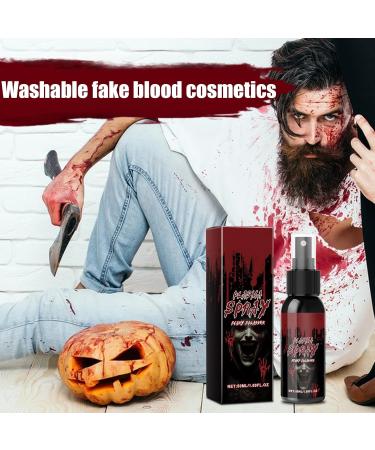  G n rique Artificial Blood - Fading Effect - Body Paint 50 ml for Adults and Can Be Used on Face Eyes Clothes Zombie Costume and Costume - Buy Online on GoSupps.com