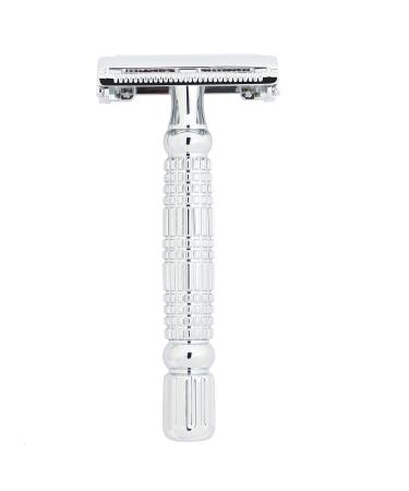 Premium Deluxe Classic Razor Plane for Men & Women | Safety Razor Set with 9.5 cm Blades - Ideal for Sophisticated Grooming - Buy Online on GoSupps.com