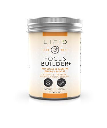 Focus Builder+ Physical & Mental Energy Booster | 60 Capsules