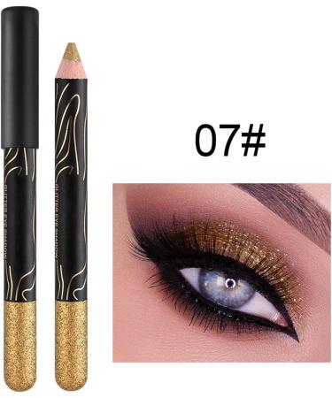 Glitter Eyeshadow Stick Waterproof Eye Shadow and Shimmer Creme Eyeshadow Long Lasting Eyeshadow Makeup Cosmetics Sillervan J - Buy Online on GoSupps.com