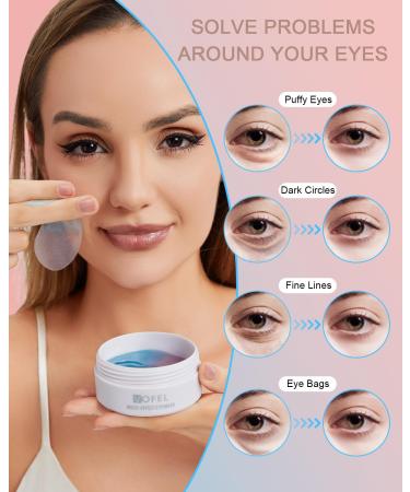 VOFEL Hyaluronic Acid Serum for Face Eye Patches for Wrinkles - Buy Online on GoSupps.com