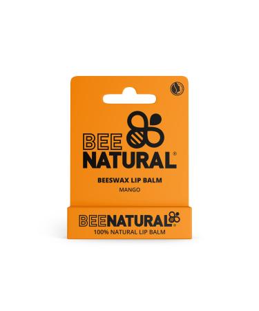 Bee Natural - 100% Natural Moisturising Lip Balm Mango Flavor 4.2g
